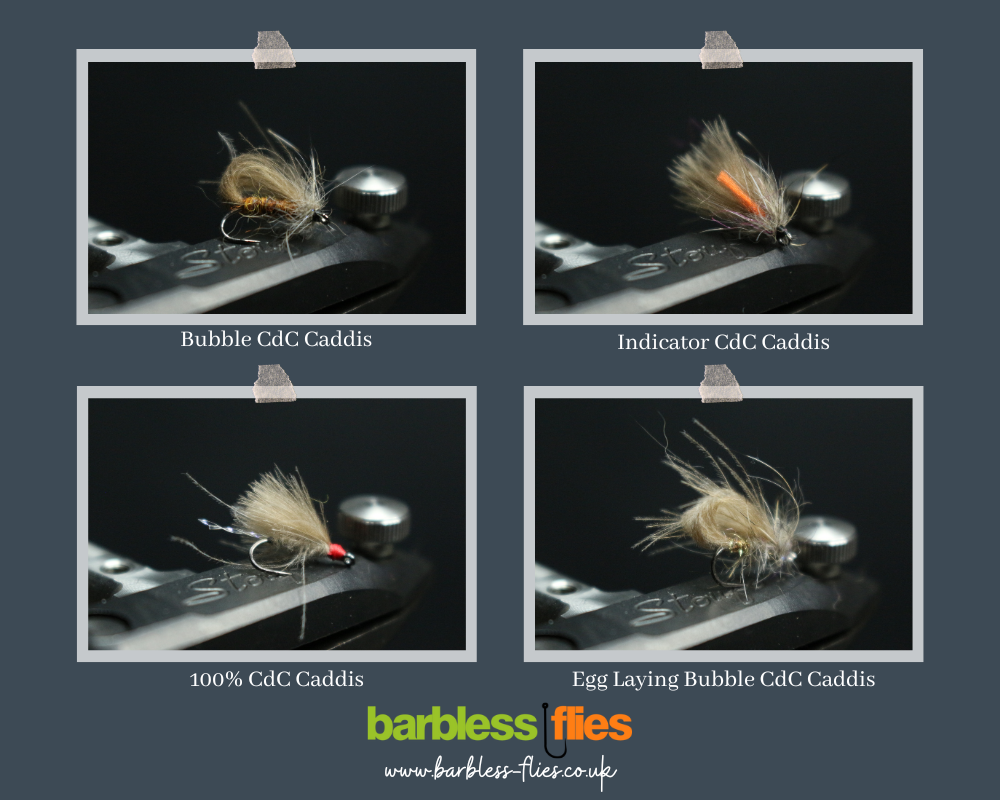 Tying The Mid-Summer CdC Caddis Selection