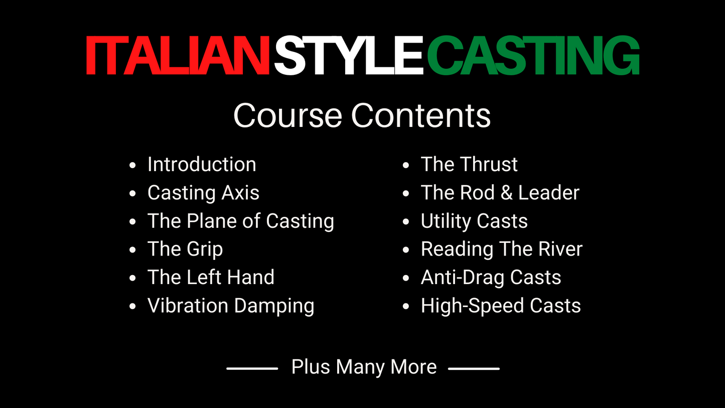 Italian Style Casting - with Massimo Magliocco